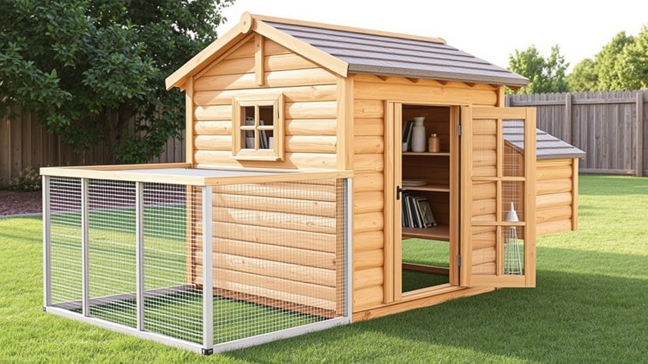 Running Chicken coop — main view